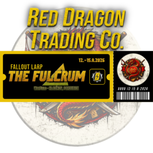 Vstupenka - Fallout LARP: The Fulcrum 2026 - Red Dragon Trading Co.