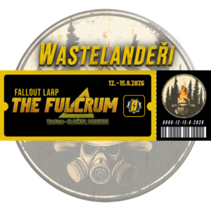 Vstupenka - Fallout LARP: The Fulcrum 2026 - Wastelander